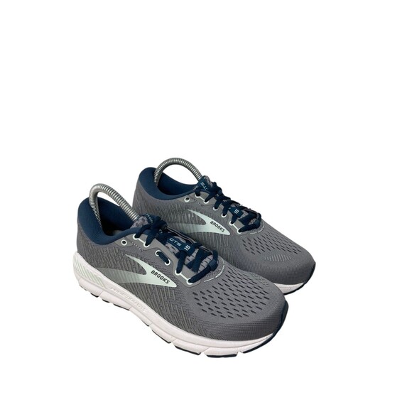 Brooks Gray Shoes Women's Size 7 M Gray Ghost 14 Breathable Mesh Running - Picture 3 of 10